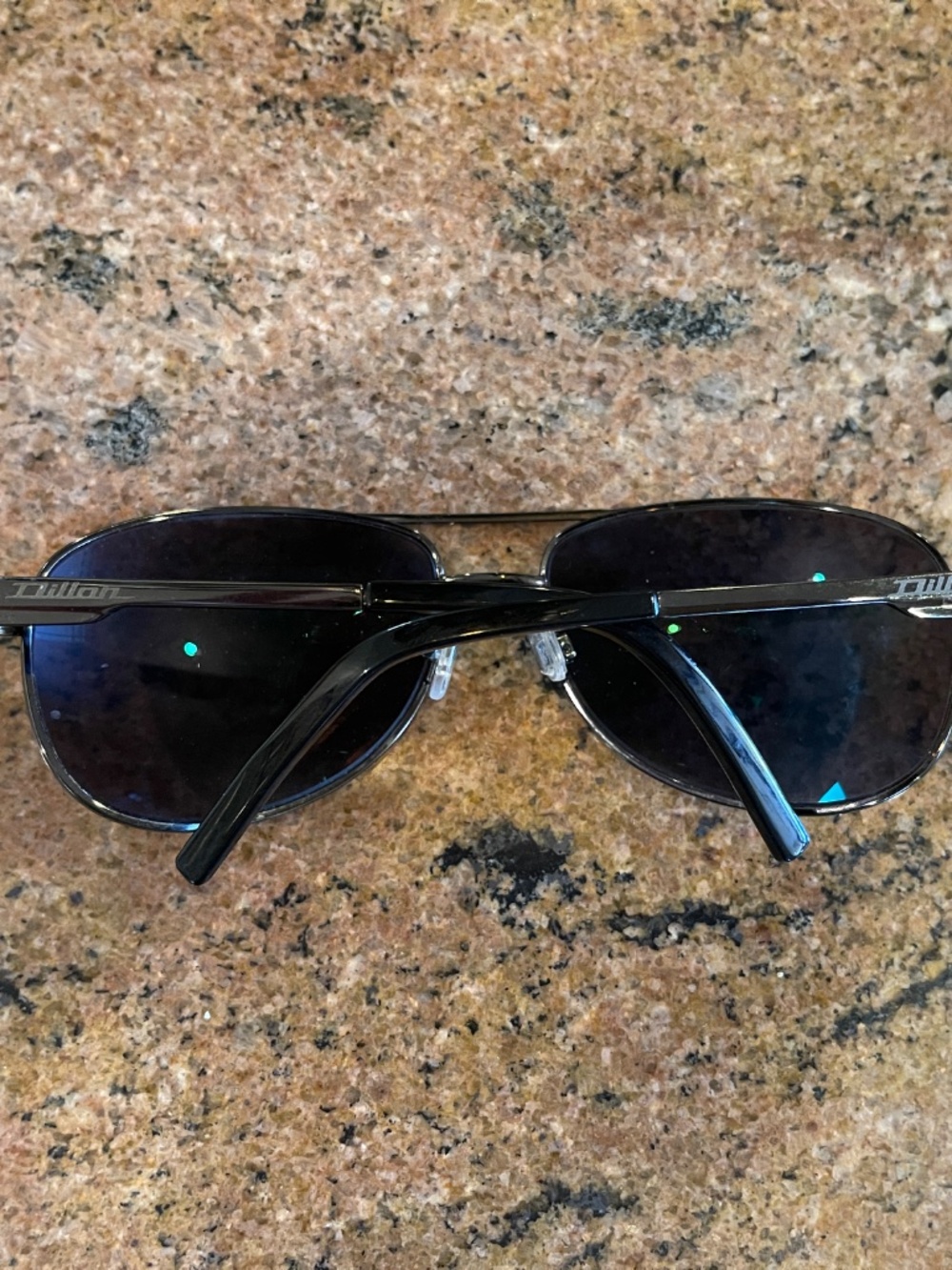 Dillon Optics Mikel Polarized Sunglasses.Matte Silver Frame,Smoke Lenses W case - Picture 4 of 10